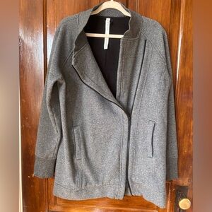 Lululemon Asymmetrical Lightweight Training Jacket Grey
